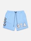 RTA  Clyde collegiate shorts (Sky Blue )